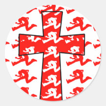 God Rocks - Christian Rock Gear! Round Stickers