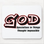 God specialises in things thought impossible
