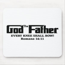 God The Father Mouse Pads