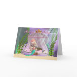 Goddaughter Birthday card with little mermaid and