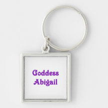 Goddess Abigail Keychains