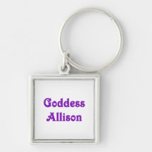 Goddess Allison Key Chain