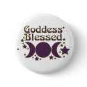 Goddess Blessed Buttons