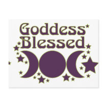 Goddess Blessed Postcards