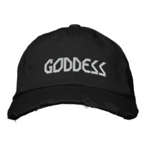 GODDESS Cap Embroidered Baseball Cap