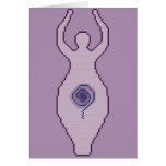 Goddess Cross Stitch cards