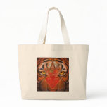Goddess Durga and Tiger Tote Bag