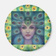 Goddess Isis the Seer Fridge Magnet