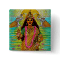 Goddess Lakshmi Pinback Buttons