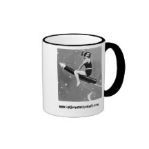 Goddess On A Rocket Coffee Mug