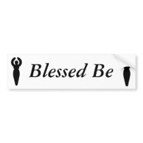 Goddess shirt pocket, Goddess shirt pocket, Ble... Bumper Sticker