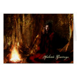 Goddess Yuletide Greetings Cards
