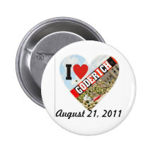 Goderich Tornado Pinback Button