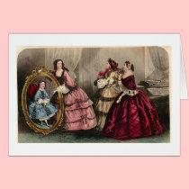 Godey's Fashions, Greeting Card cards