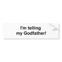 Godfather Bumper Sticker