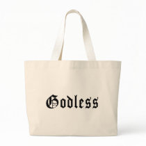 Godless 1 canvas bags