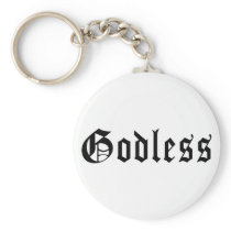 Godless 1 keychain