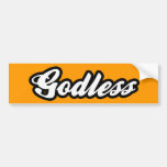 Godless Heathen Graffiti Bumper Stickers