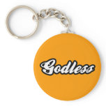 Godless Heathen Graffiti keychains