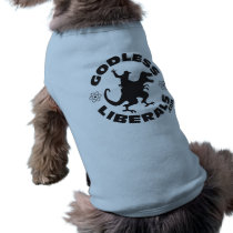 Godless Liberals Official Logo Doggie Shirt
