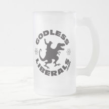 Godless Liberals Official Logo Frosted Mug
