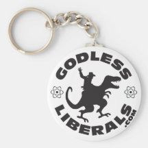 Godless Liberals Official Logo Key Chain