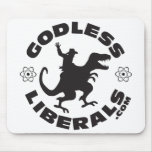 Godless Liberals Official Logo Mouse-pad mousepads