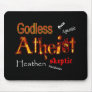 Godless Words Mouse Pad