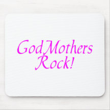 GodMothers Rock Pink Mouse Mat