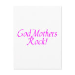 GodMothers Rock Pink postcards