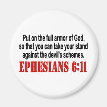 God's Armour Refrigerator Magnet