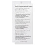 God's Forgiveness and Grace Prayer Card Rack Card Template