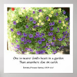 God's Garden (poem) - poster / print