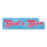God's Girl bumper stickers