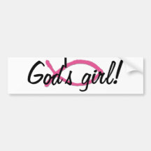 God's girl! Bumper Sticker