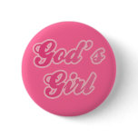 God's Girl buttons