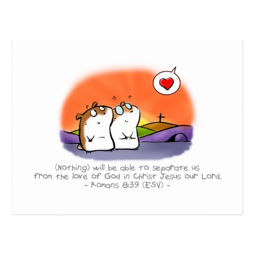 God's Inseparable Love Postcard