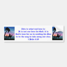 God's Love Bumper Sticker