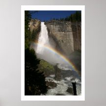 God's Masterpiece Vernal Falls Rainbow Posters