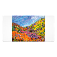 Gods Paintbox Photo Card Template