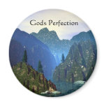 Gods Perfection Refrigerator Magnet