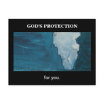 GOD'S PROTECTION postcards
