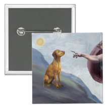 God's Vizsla Pins