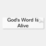 God's Word Bumper Sticker