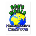 God's World- Homeschooer's Classroom Post Cards
