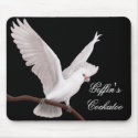 Goffin's Cockatoo Customizable Mousepad