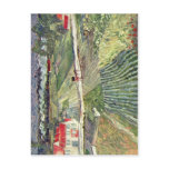 Gogh, Vincent Willem van Landschaft bei Auvers im  postcards