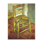 Gogh, Vincent Willem van Vincents Stuhl mit Pfeife postcards