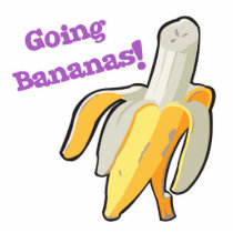 going bananas! banana photo cutout