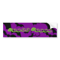 Going Batty Bumper Sticker
